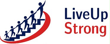 Live Up Strong NDIS disability support logo